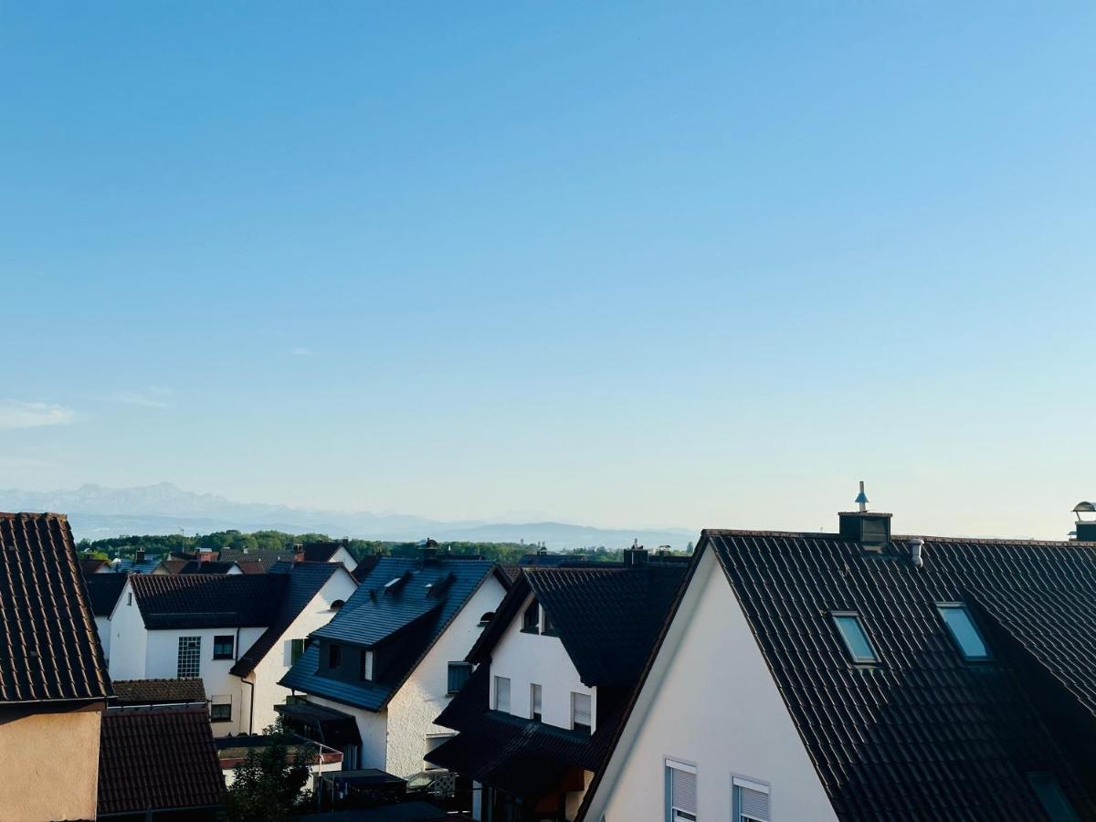Bergblick-Apartment Istayunixi Seenaehe-Workspace-Netflix I Keine Monteure Friedrichshafen Luaran gambar