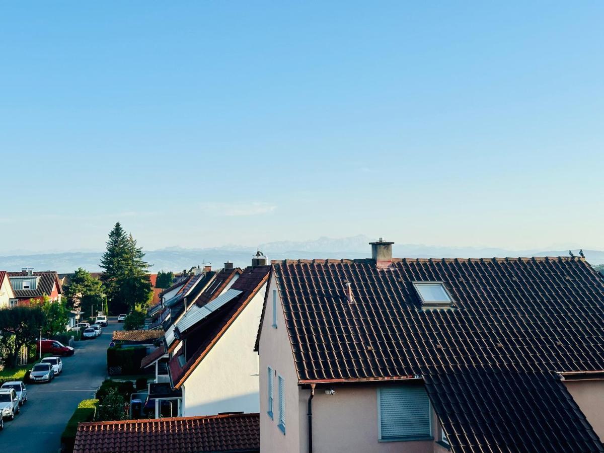 Bergblick-Apartment Istayunixi Seenaehe-Workspace-Netflix I Keine Monteure Friedrichshafen Luaran gambar